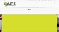 Desktop Screenshot of lime.ac.uk