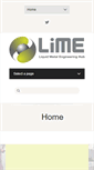 Mobile Screenshot of lime.ac.uk